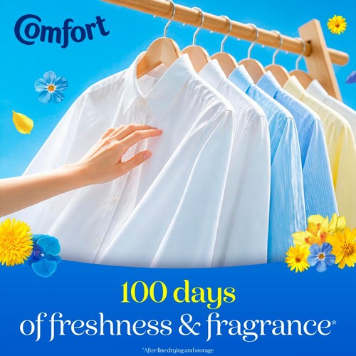 Comfort Fresh Blue Skies Fabric Conditioner 80 Washes