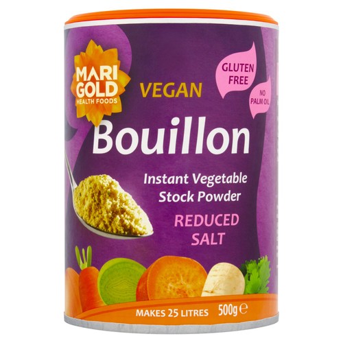 Marigold Health Foods Swiss Vegetable Bouillon Reduced Salt Family