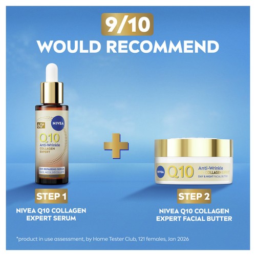 NIVEA Q10 60+ Collagen Expert 3in1 Repairing Serum