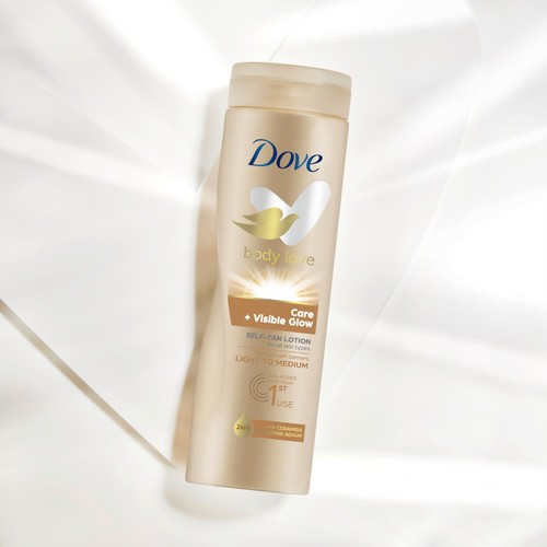 Dove Visible Glow Fair to medium self tan lotion