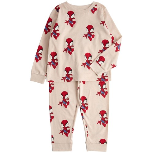 M&S Kids Spiderman Pyjamas, 4-5 Y, Blue Mix