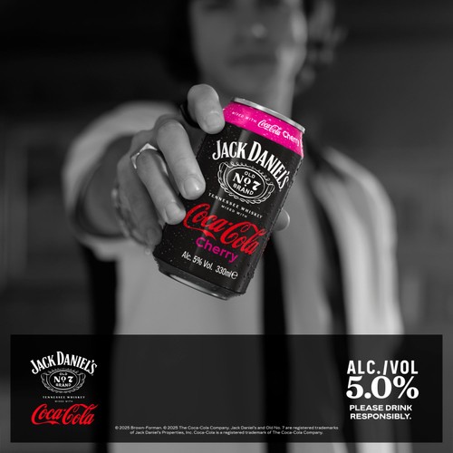 Jack Daniels & Coke Cherry