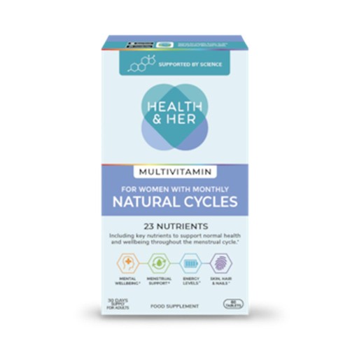 Health & Her Multivitamin for Monthly Natural Cycles