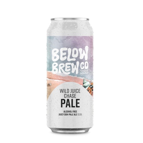 Below Brew Co Wild Juice Chase Alcohol Free Pale Ale