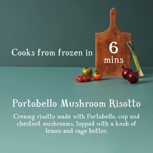COOK Portobello Mushroom Risotto for 1