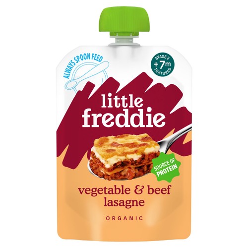 Little Freddie Beef Lasagne with Cheese Baby Food Pouch 7+ Months