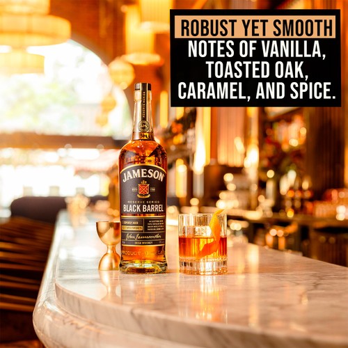 Jameson Black Barrel Triple Distilled Blended Irish Whiskey