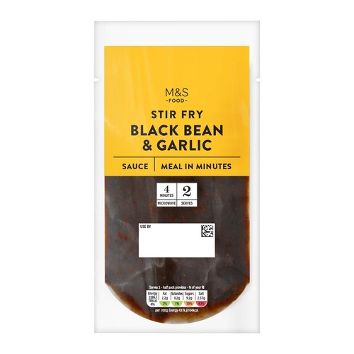 M&S Black Bean & Garlic Sauce
