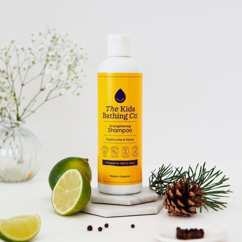 The Kids Bathing Co. Organic Lime & Mango Strengthening Shampoo
