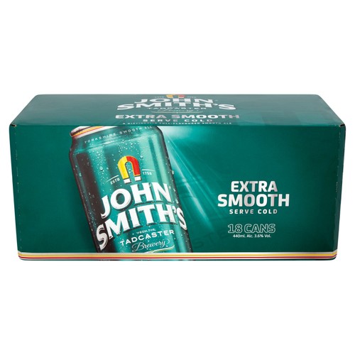 John Smith's Extra Smooth Ale Cans