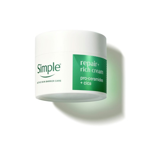 Simple Repair+ Rich Moisturiser Cream