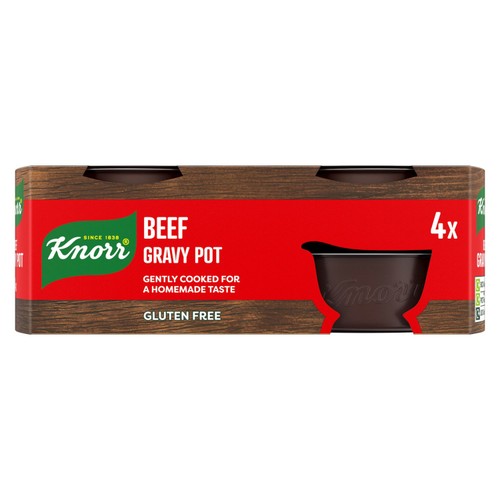 Knorr 4 Beef Gravy Pots