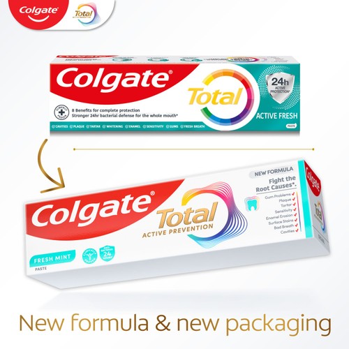 Colgate Total Active Prevention Fresh Mint Toothpaste