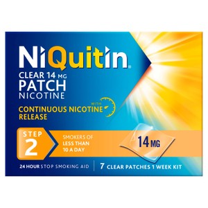 NiQuitin CQ 21mg Clear Patch, Step 1