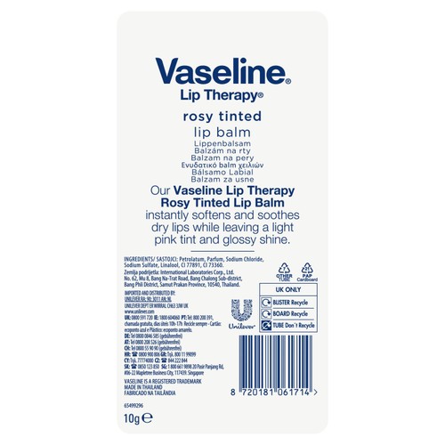 Vaseline Rosy Tinted Lip Balm