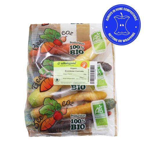 Wholegood Organic Rainbow Carrots