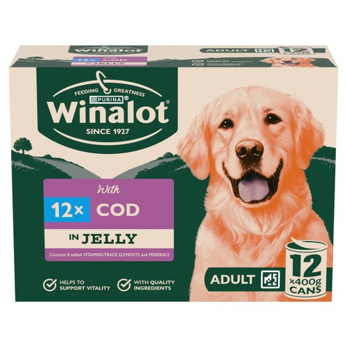Winalot Classics Mixed in Jelly Cod Wet Dog Food