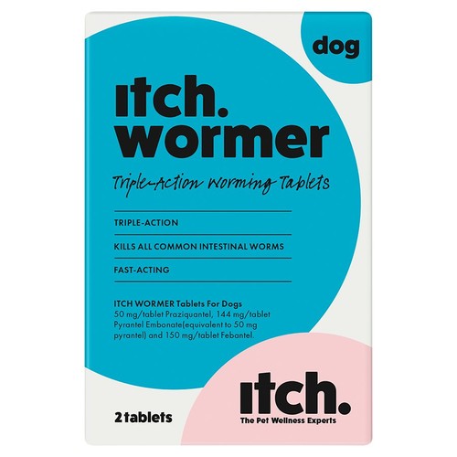 Itch Wormer Tablet Treatment For Dogs (3-20kg)