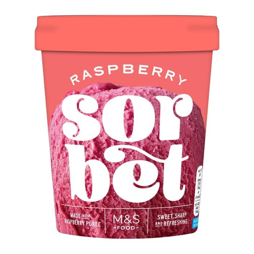 M&S Raspberry Sorbet