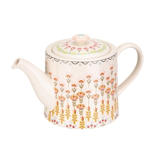 Cath Kidston Painted Table Teapot 1L