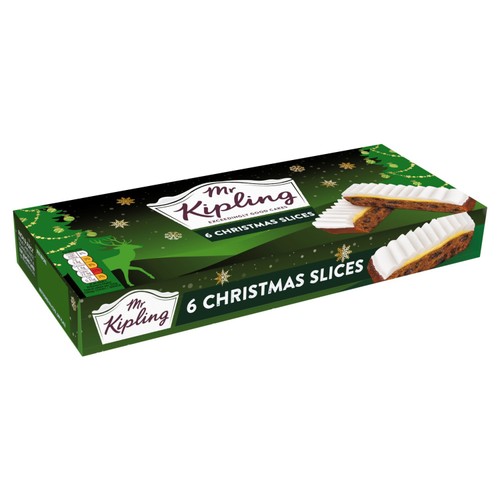 Mr Kipling Christmas Cake Slices