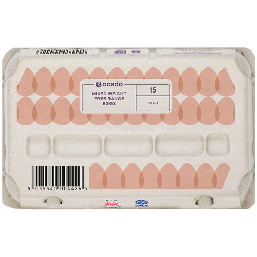 Ocado Mixed Weight Free Range Eggs