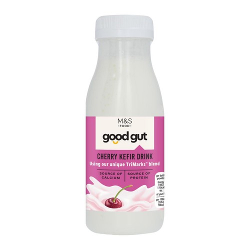 M&S Good Gut Cherry Kefir Drink