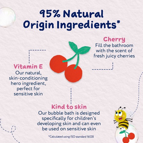 Childs Farm Bubble Bath, Cherry