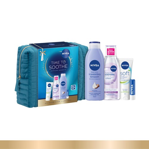 NIVEA Time To Soothe Washbag Gift Set