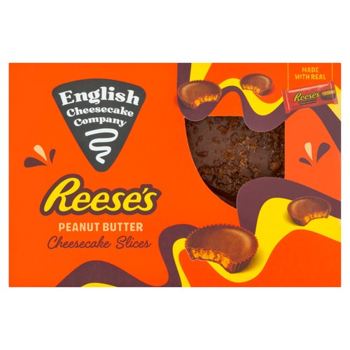 English Cheesecake Reese's Cheesecake Slices