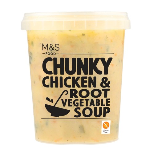 M&S Chunky Chicken & Root Vegetable Soup