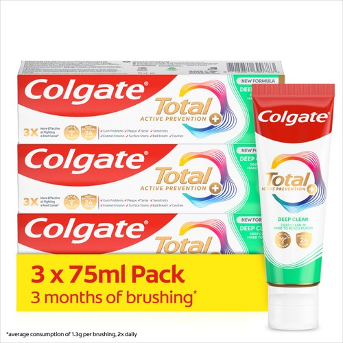 Colgate Total Kids Mild Mint Toothpaste 7-12 Years