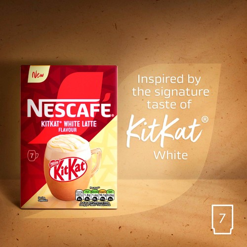 Nescafe KitKat White Chocolate Latte Sachets