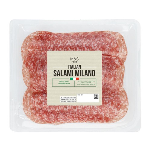 M&S Sliced Italian Salami Milano
