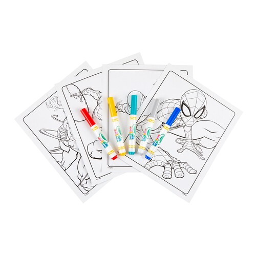 Crayola Spiderman Colour Wonder 2021 Ocado