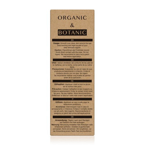 Organic & Botanic Mandarin Orange Brightening Eye Serum 