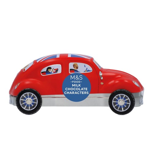 M&S Push Along Car with Chocolates
