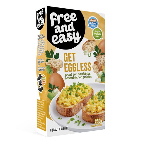 Free & Easy Egg, Gluten & Dairy Free Get Eggless