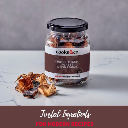 Cooks&Co Dried Mixed Forest Mushrooms