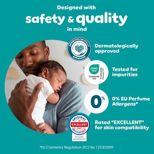 Pampers Baby-Dry Nappy Pants, Size 7 15kg+ Jumbo Pack