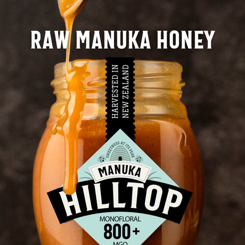 Hilltop Honey Manuka MGO800+ Honey