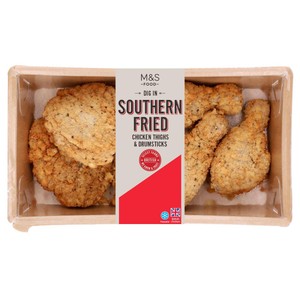M&S British Southern Fried Chicken Thighs & Drumsticks