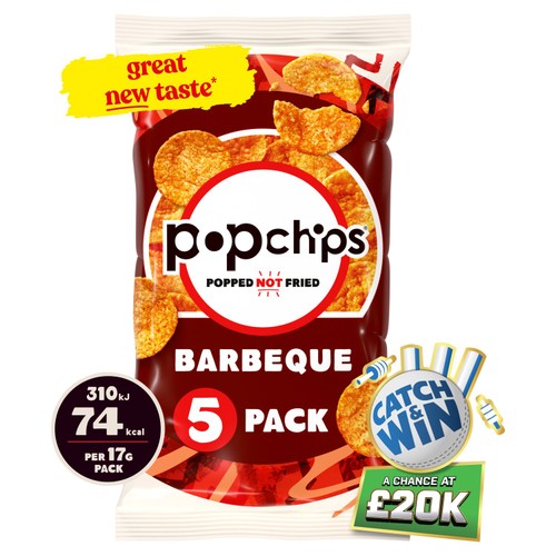 popchips Barbeque Multipack Crisps