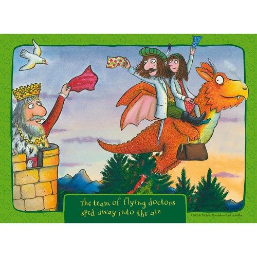Ravensburger Gruffalo & Friends Zog 4 in a Box Jigsaw Puzzles