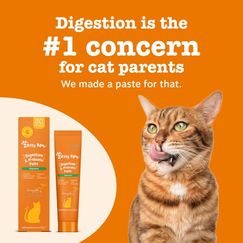 Zesty Paws Digestive Care Paste For Cats