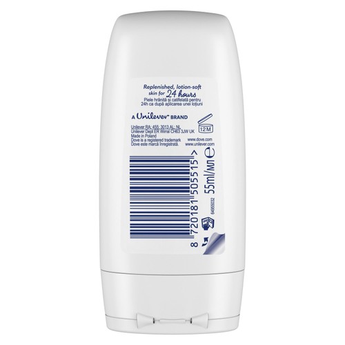 Dove Deeply Nourishing Advanced Care Body Wash Shower Gel Travel Size