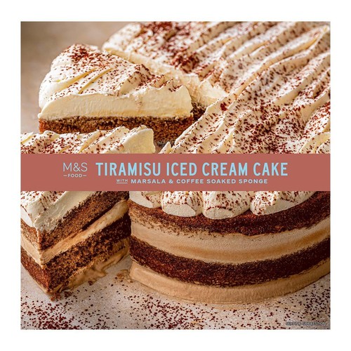 M&S Tiramisu Iced Cream Cake