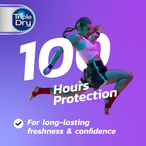 Triple Dry Fresh Fragrance Anti-Perspirant Roll On 100-Hours