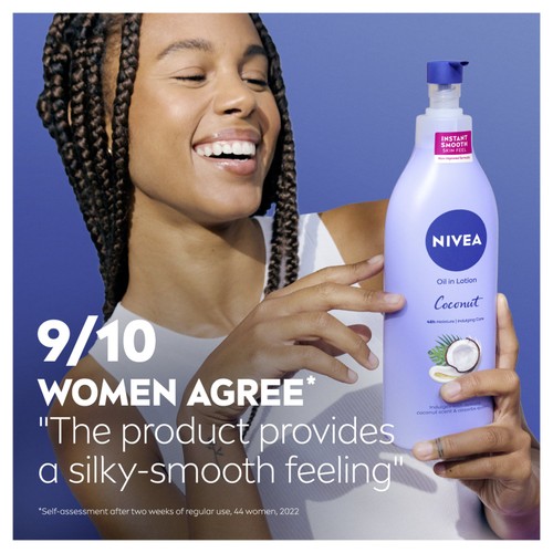 NIVEA Coconut & Monoi Oil Body Lotion for Normal to Dry Skin