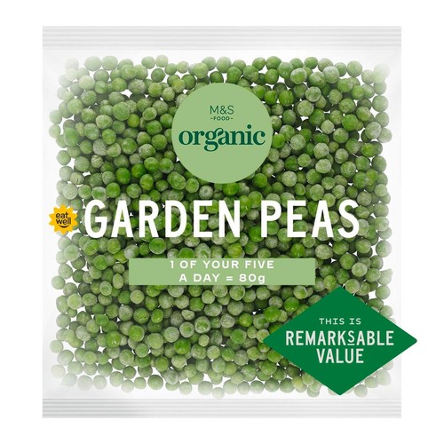 M&S Organic Garden Peas Frozen